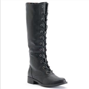 Rocket Dog Shoes - Rocket Dog lace up riding boots Rocket Dog Shoes - Rocket Dog lace up riding boots